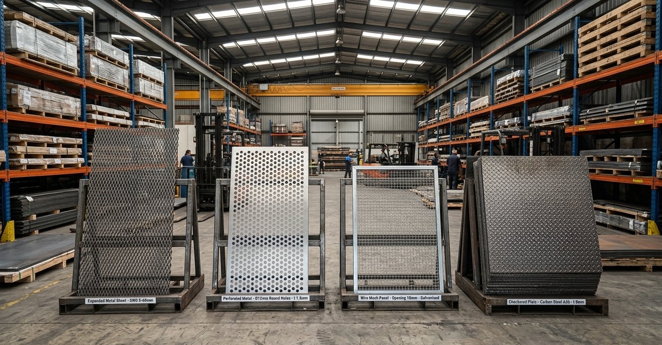 Expanded metal, perforated sheet and wire mesh products — Alps Merchandising